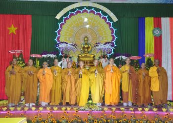 Phật giáo liên huyện Đức Hòa- Đức Huệ, trang nghiêm tổ chức Đại Lễ Phật Thành Đạo & Tổng kết Phật sự năm 2018