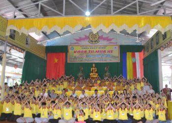 Chùa Pháp Minh khai mạc khóa tu mùa hè năm 2018