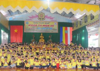 Chùa Pháp Minh: hình ảnh sinh hoạt khóa tu mùa hè “Gieo hạt Từ Bi” năm 2019