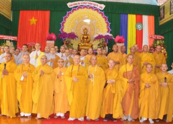 Ban Trị sự GHPGVN liên huyện Đức Hòa Đức Huệ trang nghiêm tổ chức Đại lễ Phật thành đạo PL 2563 và tổng kết công tác Phật sự năm 2019