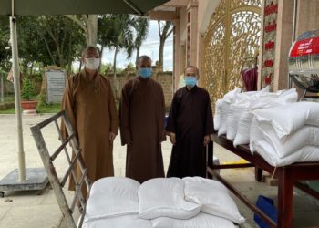 Ngày thứ 5 chương trình ATM gạo nghĩa tình tại chùa Pháp Minh