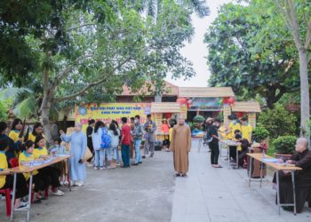 Khóa tu mùa hè “Gieo hạt từ bi lần thứ 4” tại Chùa Pháp Minh tiếp nhận khóa sinh.