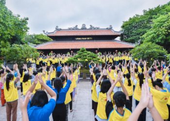 Khóa tu mùa hè “Gieo hạt từ bi lần thứ 4” tại Chùa Pháp Minh ngày thứ 3