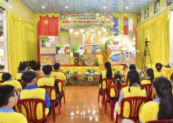 TT. Thích Nhật Từ thuyết giảng trong khóa tu mùa hè “Gieo hạt từ bi lần IV” tại chùa Pháp Minh năm 2022