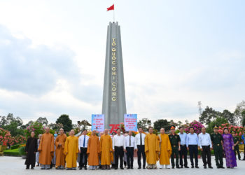 Phật giáo tỉnh Long An Tưởng niệm Anh hùng liệt sĩ nhân kỷ niệm 75 năm ngày Thương binh – Liệt sĩ