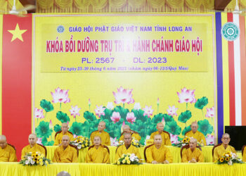 Long An: Bế Mạc Khóa Bồi Dưỡng Trụ Trì Và Hành Chính Giáo Hội Năm 2023