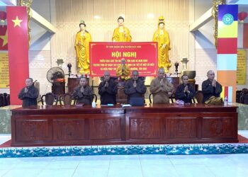 Đức Hòa: Ban Trị sự GHPGVN huyện họp lệ kỳ tháng 2 nhuận năm Quý Mão