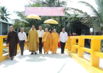 Đức Hòa: Khánh thành cầu Rạch Lớn, thị trấn Hiệp Hòa