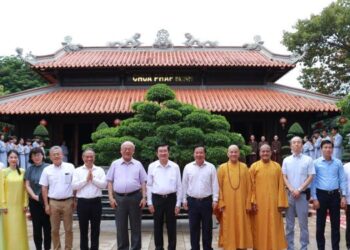 Phật giáo Long An đón tiếp Ngài Takebe Tsutomu, Cố vấn đặc biệt Liên minh nghị sĩ hữu nghị Nhật – Việt