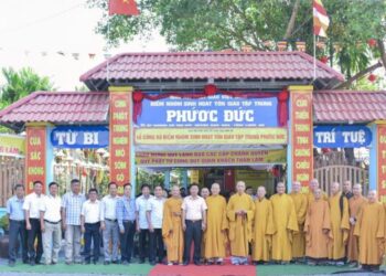 Đức Hòa: Lễ công bố điểm nhóm sinh hoạt tôn giáo tập trung Phước Đức