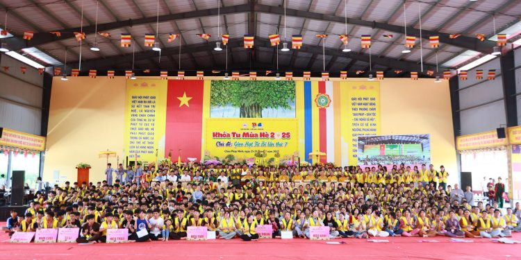 Chùa Pháp Minh bế mạc khóa tu mùa hè năm 2025