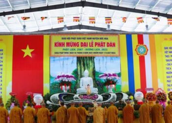 Đức Hòa: Phật giáo huyện trang nghiêm tổ chức Đại Lễ Kính Mừng Phật Đản PL. 2567 – DL. 2023